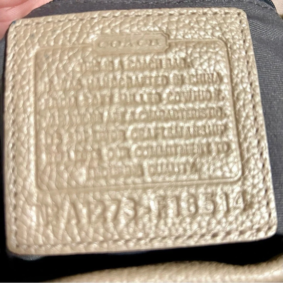 Gently Used COACH Tan Leather Soho Shoulder Bag - Picture 6 of 8